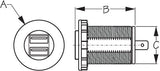 Sea Dog USB Outlet (MPN: 426515-1)
