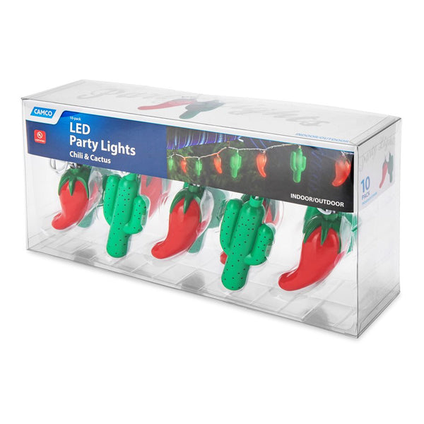 Camco Chili And Cactus Party Lights (MPN: 42659)