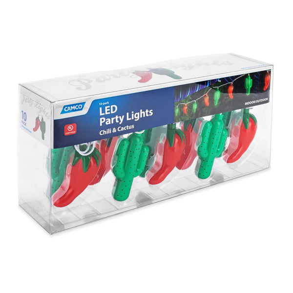 Camco Chili And Cactus Party Lights (MPN: 42659)
