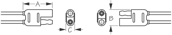 Sea Dog Wiring Harness Connector (MPN: 426880-1)