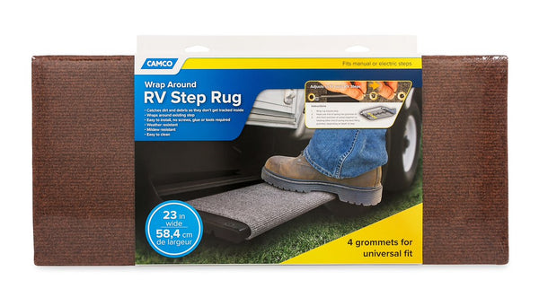 Camco XL Wrap Around RV Step Rug (MPN: 42931)