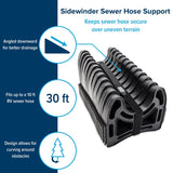 Camco Sidewinder Sewer Hose Support (MPN: 43061)