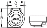 Sea Dog Single Mini Compact Horn (MPN: 431110-1)