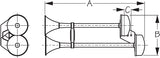 Sea Dog MaxBlast Dual Trumpet Horn (MPN: 431520-1)