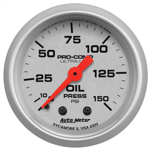 AutoMeter Oil Pressure Gauge (MPN: 4323)