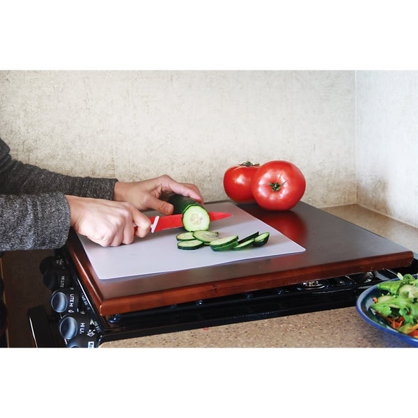 Camco Stove Top Cover With Oak Accents (MPN: 43526)