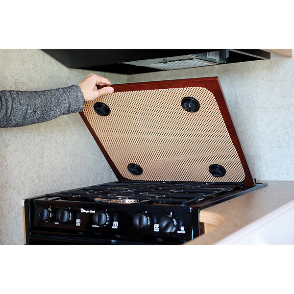 Camco Stove Top Cover With Oak Accents (MPN: 43526)