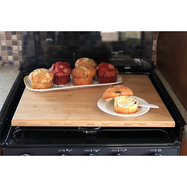 Camco Bamboo Stove Top Cover (MPN: 43571)
