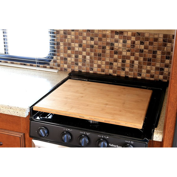 Camco Bamboo Stove Top Cover (MPN: 43571)