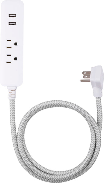 Jasco Extension Cord With USB Ports (MPN: 43678)