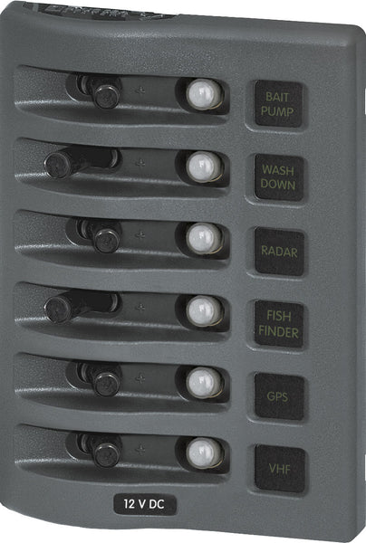Blue Sea WeatherDeck Power Distribution Box (MPN: 4376-BSS)