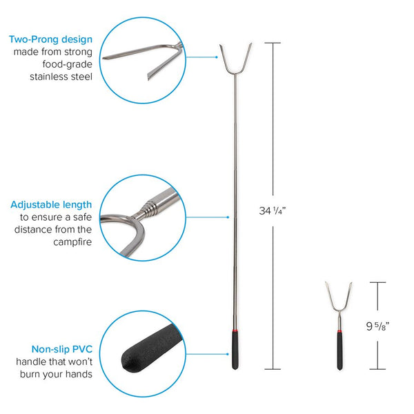 Camco Telescoping Roasting Forks (MPN: 44015)