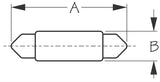 Sea-Dog Corporation Navigation Light Bulb (MPN: 441071-1)
