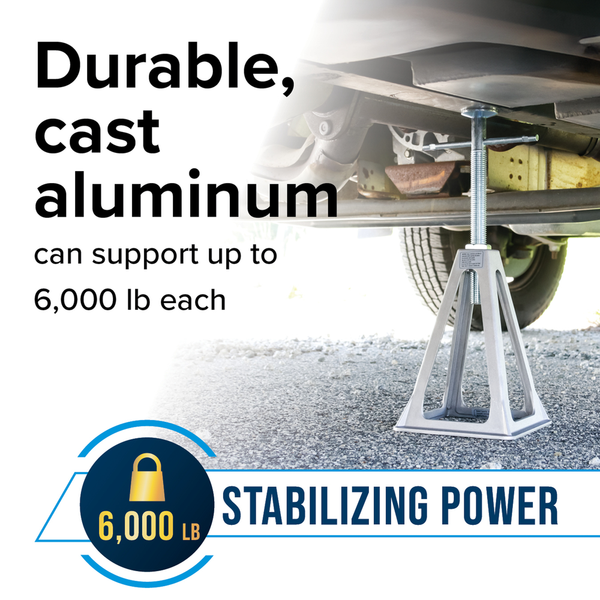 Camco RV Aluminum Stack Jack Stands (MPN: 44560)