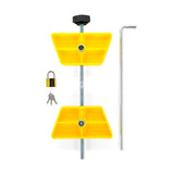 Camco RV Wheel Stop With Padlock (MPN: 44642)