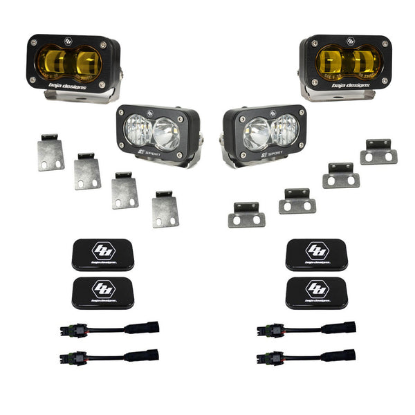 Baja Designs S2 SAE LED Fog Light Kit (MPN: 448181)