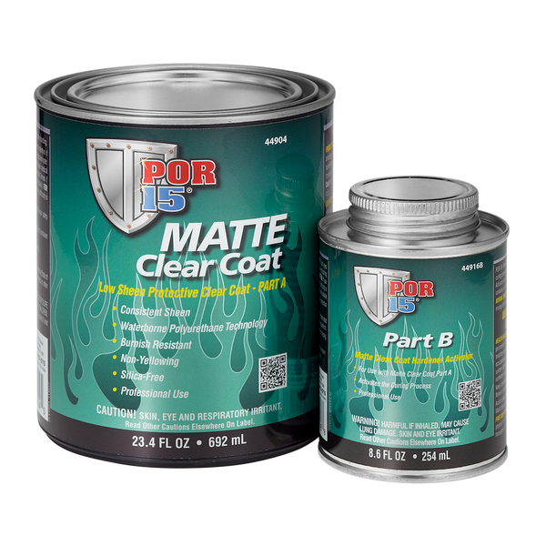 POR-15 Matte Clear Coat (MPN: 44904)