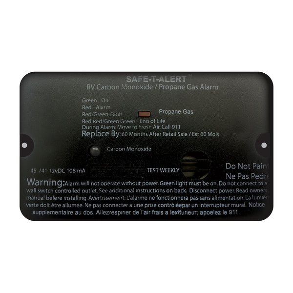 Safe-T-Alert Carbon Monoxide Propane Leak Detector (MPN: 45-741)