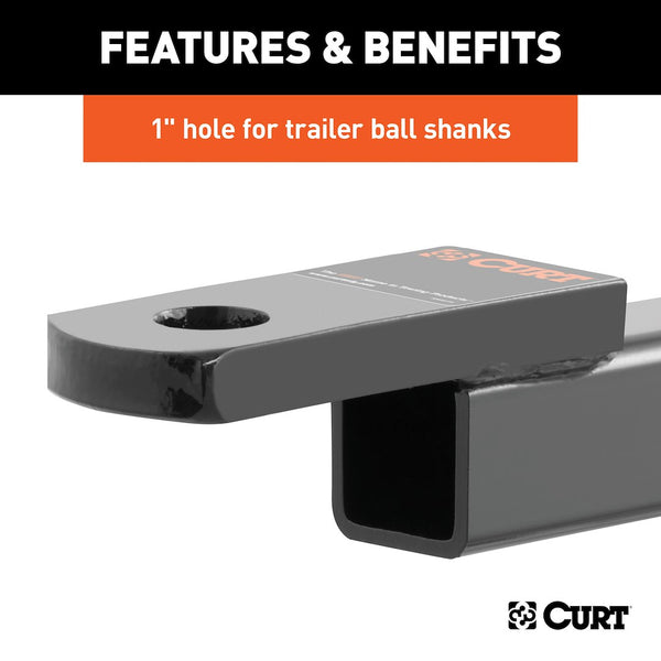 CURT Class III Trailer Hitch Ball Mount (MPN: 45010)