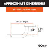 CURT Class 1 Trailer Hitch Ball Mount (MPN: 45023)
