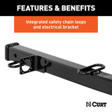 CURT Trailer Hitch Receiver Tube Adapter (MPN: 45048)