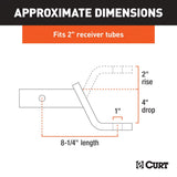 CURT Class III Trailer Hitch Ball Mount (MPN: 45050)