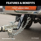 CURT Trailer Hitch Ball Mount (MPN: 45065)