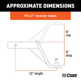 CURT Class III Trailer Hitch Ball Mount (MPN: 45100)