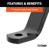 CURT Class III Trailer Hitch Ball Mount (MPN: 45110)