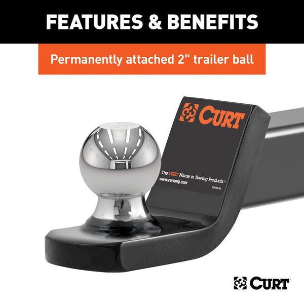 CURT Trailer Hitch Ball Mount (MPN: 45141)