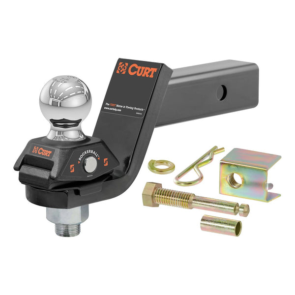 CURT RockerBall Trailer Hitch Ball Mount (MPN: 45143)