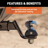 CURT RockerBall Trailer Hitch Ball Mount (MPN: 45143)