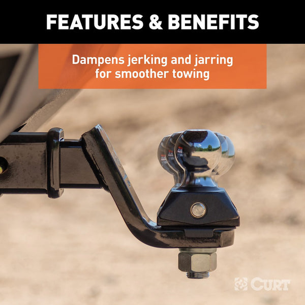 CURT RockerBall Trailer Hitch Ball Mount (MPN: 45143)