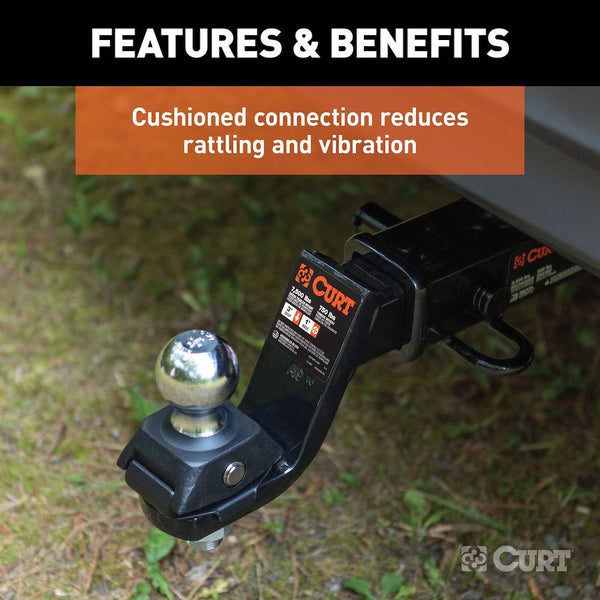 CURT RockerBall Trailer Hitch Ball Mount (MPN: 45143)
