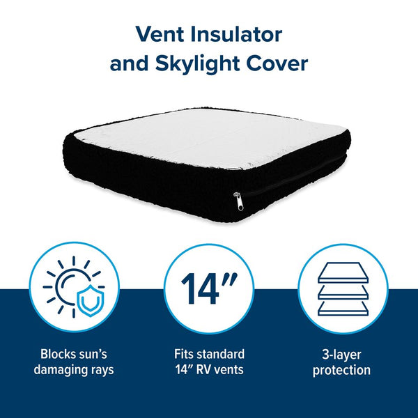 Camco RV Black-Out Vent Insulator (MPN: 45196)