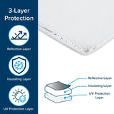 Camco Dome-Shaped RV Skylight Insulator (MPN: 45197)
