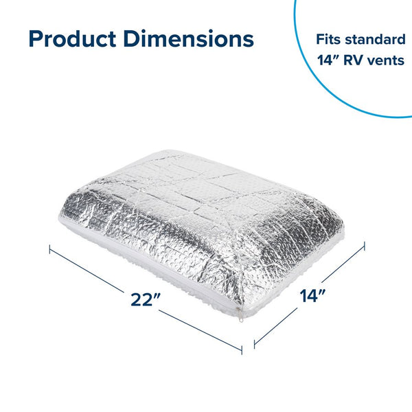 Camco Dome-Shaped RV Skylight Insulator (MPN: 45197)