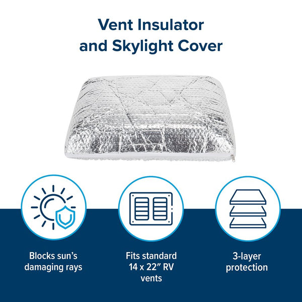 Camco Dome-Shaped RV Skylight Insulator (MPN: 45197)