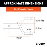 CURT Trailer Hitch Ball Mount (MPN: 45311)