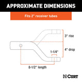 CURT Forged Ball Mount (MPN: 45341)