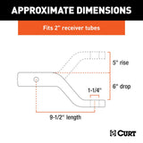 CURT Forged Ball Mount (MPN: 45342)