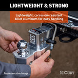 CURT AlumaLite Adjustable Drop Hitch (MPN: 45363)