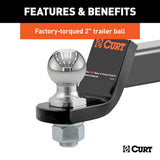 CURT Trailer Hitch Accessory Kit (MPN: 45534)