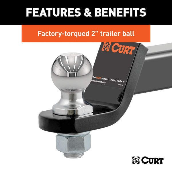 CURT Trailer Hitch Accessory Kit (MPN: 45534)