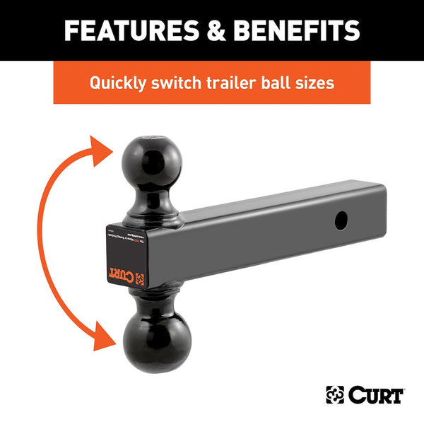 CURT Multi Tow Ball Mount (MPN: 45660)