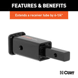 CURT Trailer Hitch Receiver Tube Adapter (MPN: 45785)