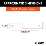 CURT Trailer Hitch Extension (MPN: 45789)