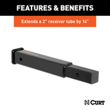 CURT Trailer Hitch Extension (MPN: 45795)