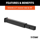 CURT Trailer Hitch Extension (MPN: 45796)