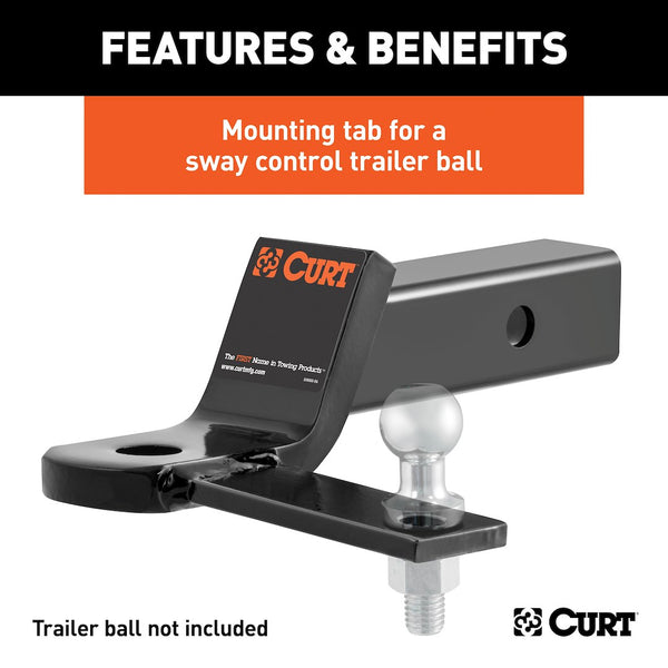 CURT Trailer Hitch Ball Mount (MPN: 45820)